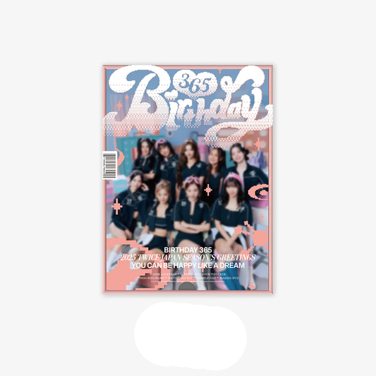 *PRE-ORDER* TWICE- 'BIRTHDAY365' 2025 Japanese Season's Greetings