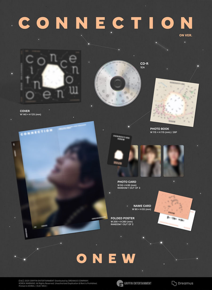 SHINEE ONEW - CONNECTION (4th Mini Album) [Digipack Ver.]
