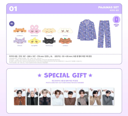 *PRE-ORDER* ATEEZ - ANITEEZ in Dreamland Pyjama Set