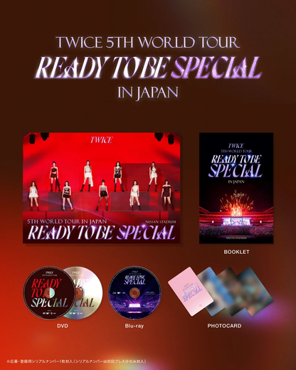 *PRE-ORDER* TWICE - 5TH WORLD TOUR 'READY TO BE' in JAPAN SPECIAL DVD [Standard Edition]