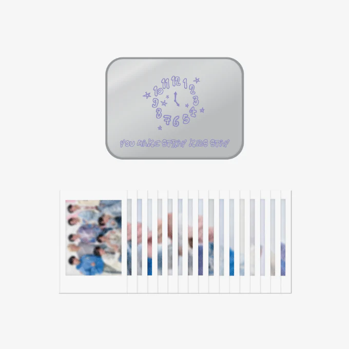 *PRE-ORDER* STRAY KIDS - SKZ 5'CLOCK 5TH FAN MEETING TIN CASE POLAROID SET