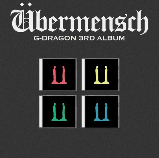 G-DRAGON - Übermensch (3rd Studio Album) [NFC Mini Jewel Album Ver.]
