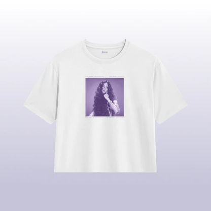 *PRE-ORDER* BLACKPINK JISOO - AMORTAGE Official Crop-Top T-Shirt