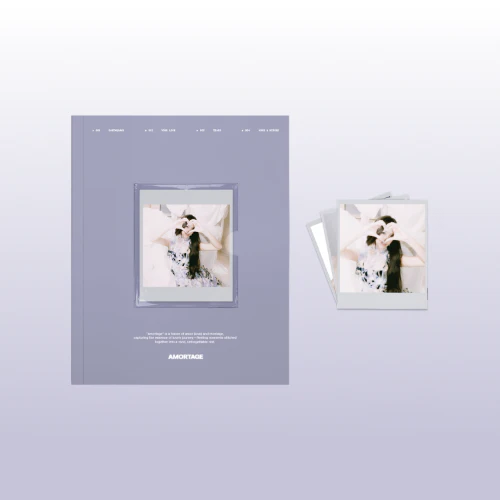 *PRE-ORDER* BLACKPINK JISOO - AMORTAGE Official Notebook