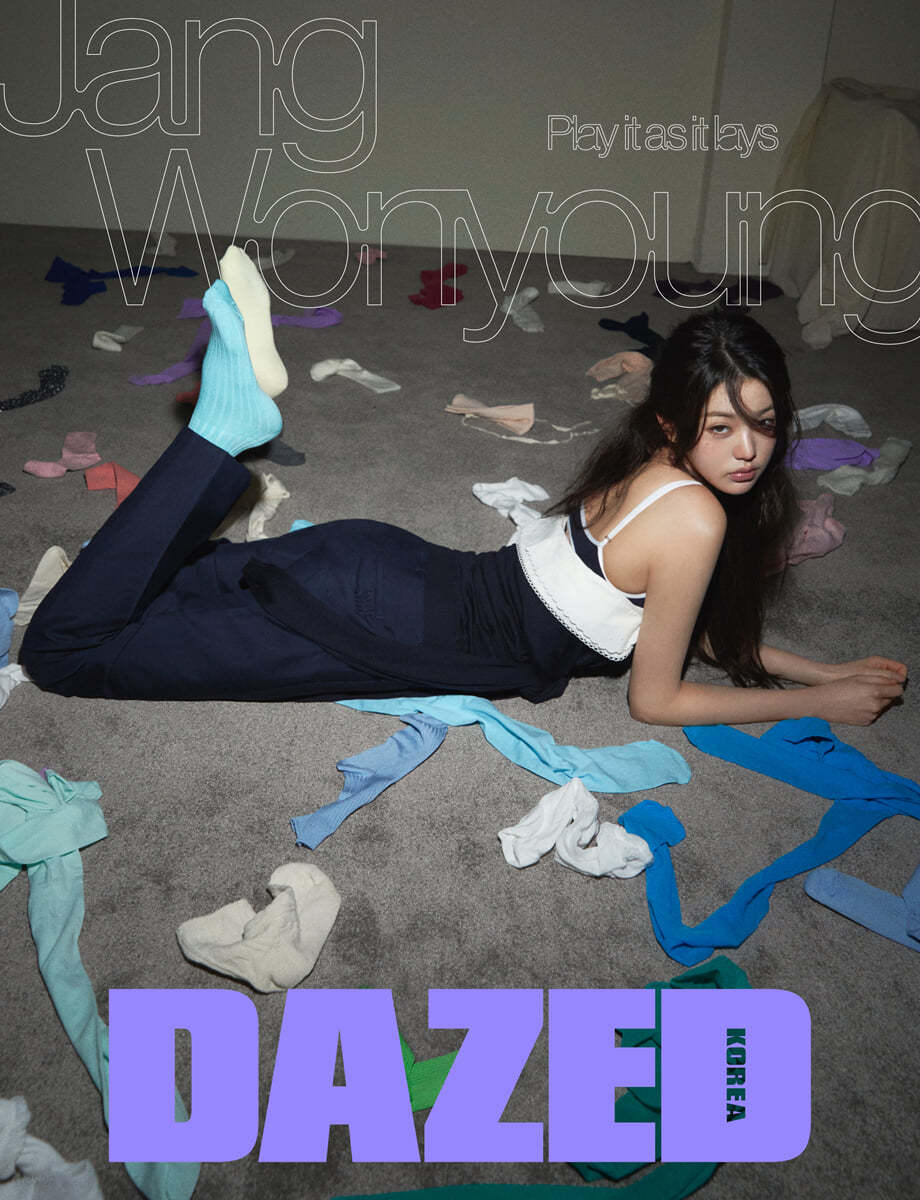 DAZED & CONFUSED KOREA APRIL 2025 ISSUE (Cover: IVE Jang Wonyoung)