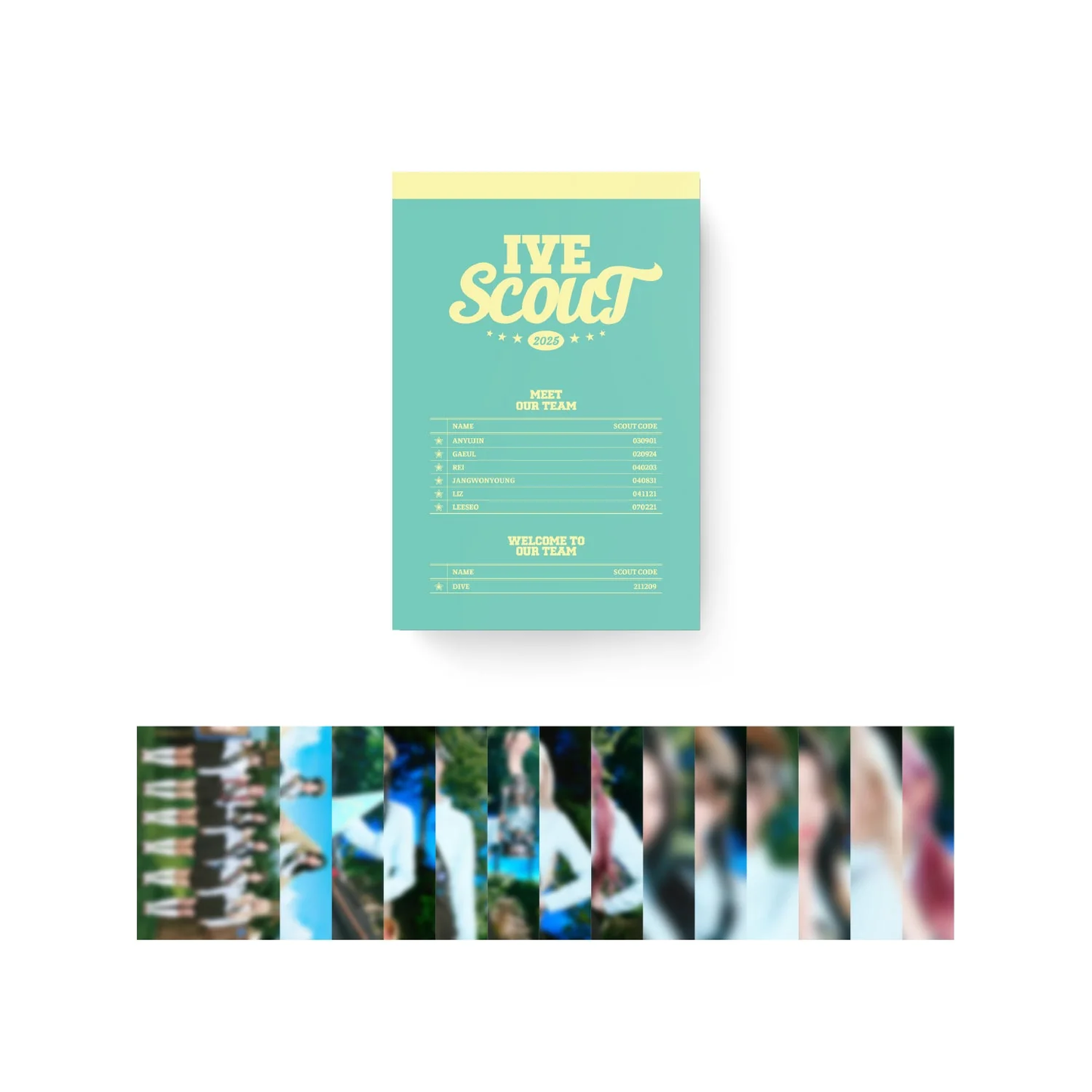 *PRE-ORDER* IVE - [IVE SCOUT 3RD FAN CONCERT] Postcard Book