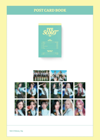 *PRE-ORDER* IVE - [IVE SCOUT 3RD FAN CONCERT] Postcard Book