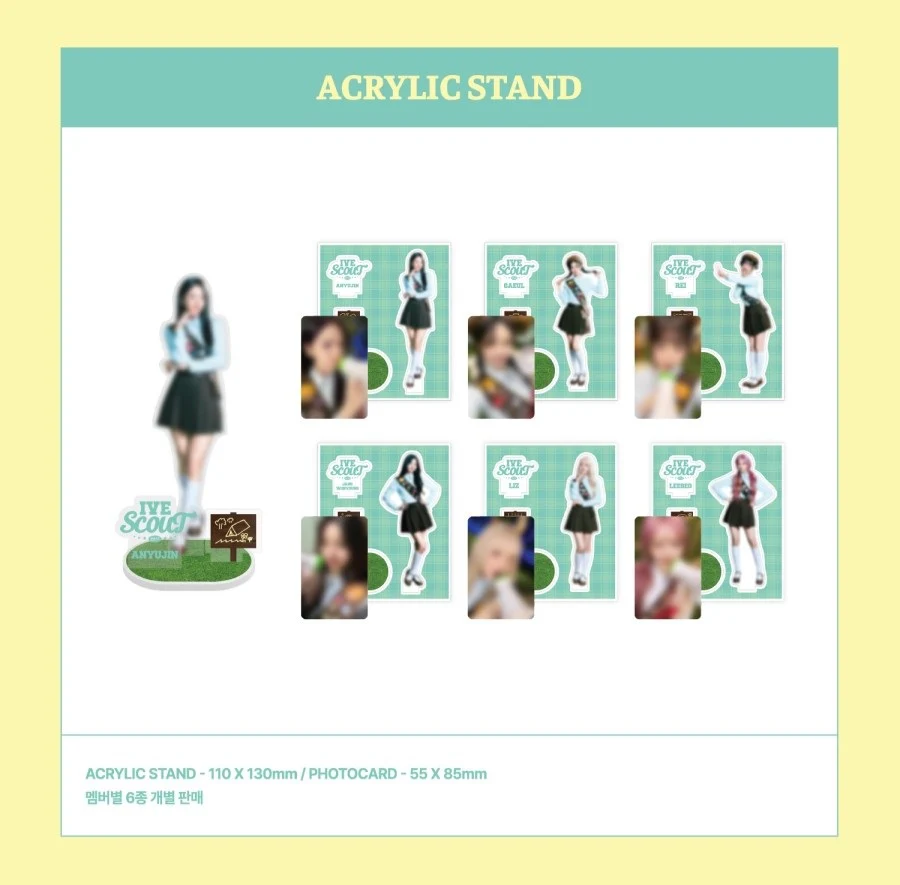 *PRE-ORDER* IVE - [IVE SCOUT 3RD FAN CONCERT] Acrylic Stand