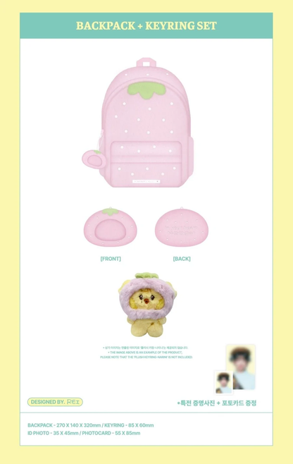 *PRE-ORDER* IVE - [IVE SCOUT 3RD FAN CONCERT] BACKPACK & KEYRING SET Designed by REI