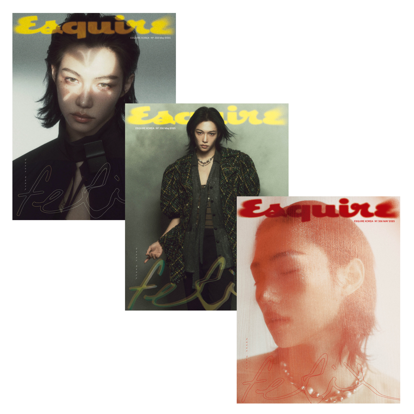 *PRE-ORDER* ESQUIRE KOREA MAY 2025 ISSUE (Cover: Stray Kids Felix)