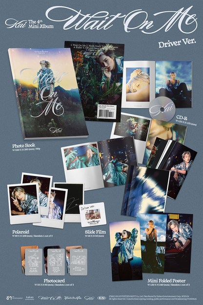 EXO KAI - WAIT ON ME (4th Mini Album) [PHOTOBOOK VER.]