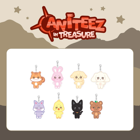 *PRE-ORDER* ATEEZ - ANITEEZ in Treasure Plush Keyring