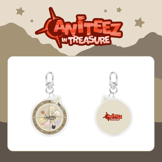 *PRE-ORDER* ATEEZ - ANITEEZ in Treasure Shaker Keyring