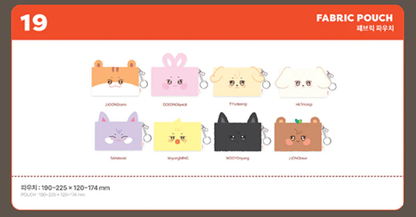 *PRE-ORDER* ATEEZ - ANITEEZ in Treasure Fabric Pouch
