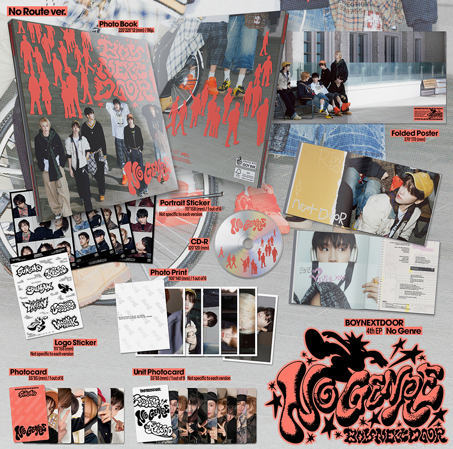 *PRE-ORDER* BOYNEXTDOOR - No Genre (4th Mini Album) + POB