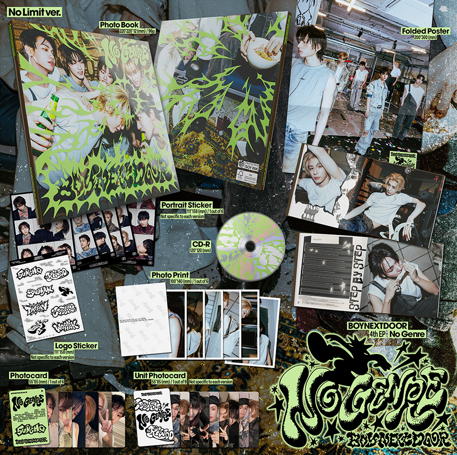 *PRE-ORDER* BOYNEXTDOOR - No Genre (4th Mini Album) + POB