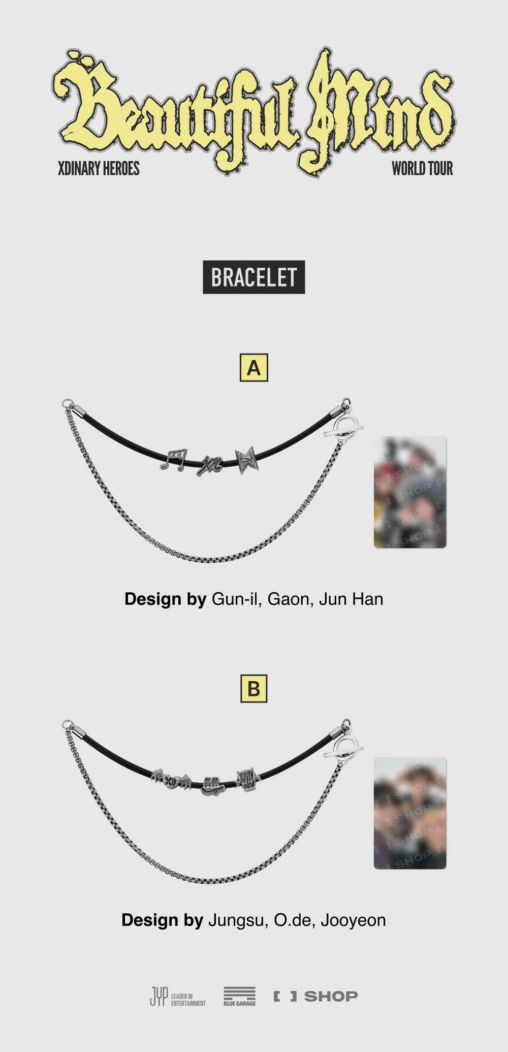 *PRE-ORDER* XDINARY HEROES - 'Beautiful Mind' World Tour in Seoul Bracelet