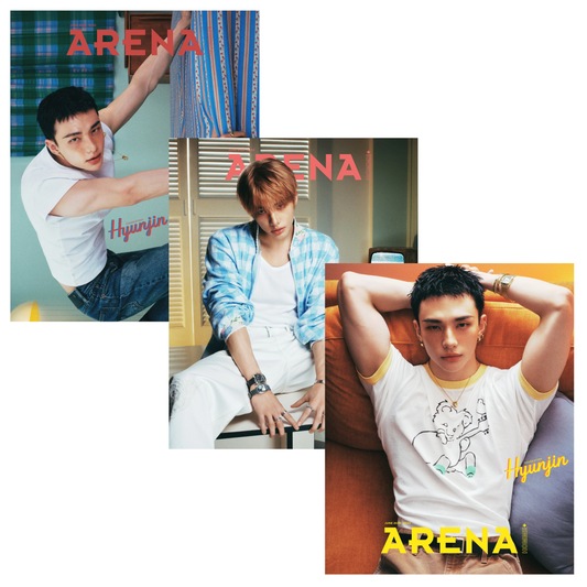 *PRE-ORDER* ARENA HOMME JUNE 2025 ISSUE (Cover: Stray Kids Hyunjin)