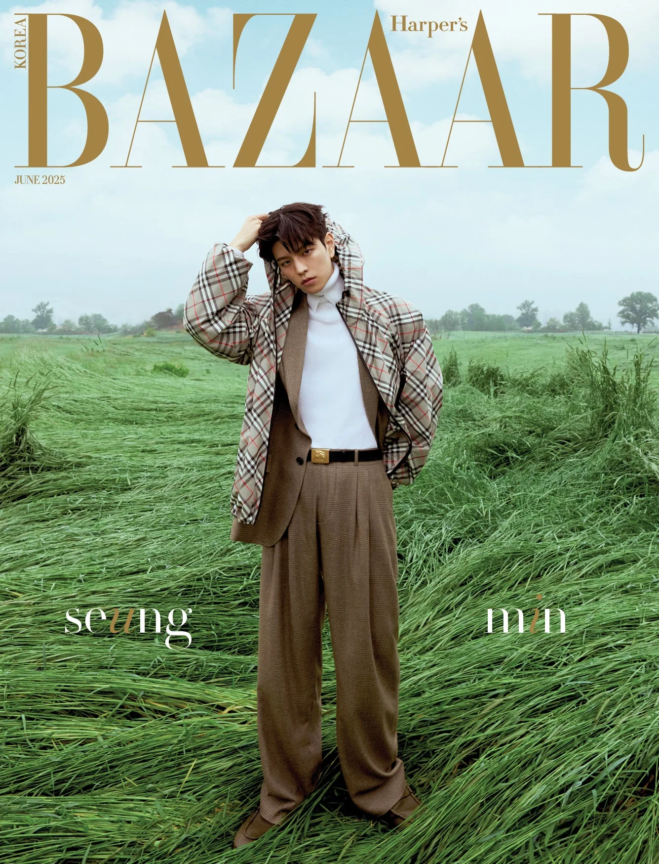 HARPER'S BAZAAR KOREA JUNE 2025 ISSUE (Cover: Stray Kids Seungmin)