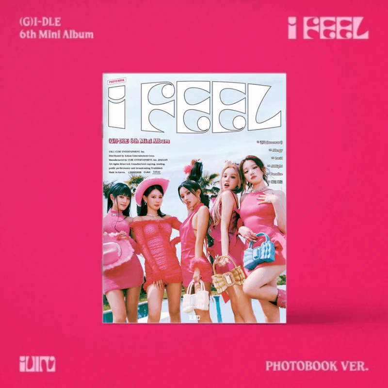 (G)I-DLE - I feel (6th Mini Album) [Photobook Ver.]