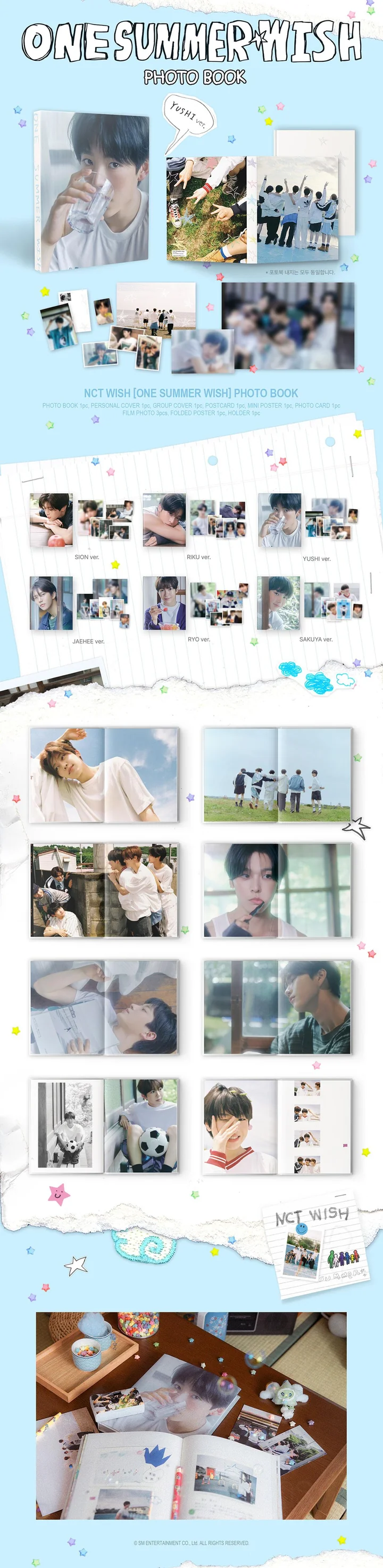 *PRE-ORDER* NCT WISH - [ONE SUMMER] 1st Photo Exhibition MD Photobook