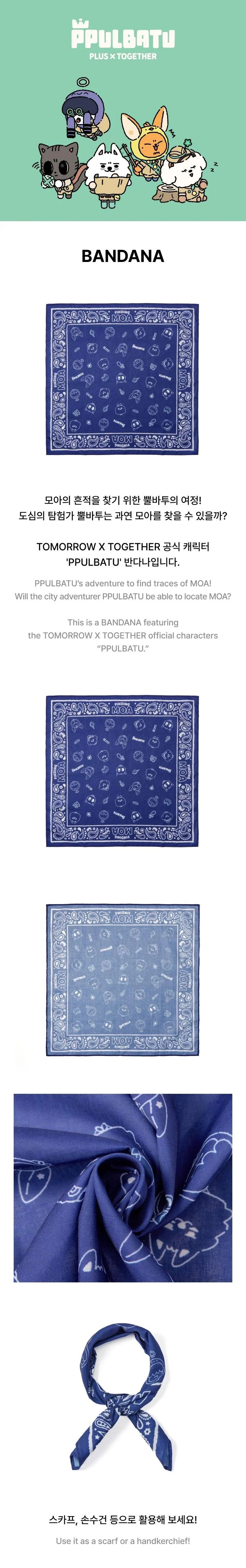 TOMORROW X TOGETHER (TXT) - [Finding MOA] PPULBATU MD Bandana