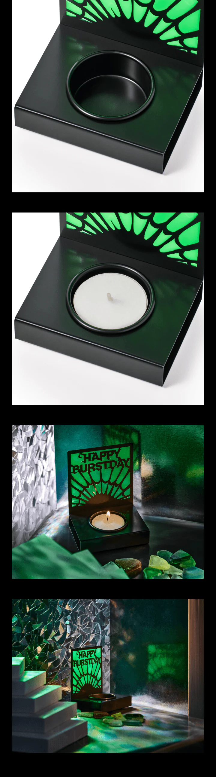*PRE-ORDER* SEVENTEEN - [HAPPY BURSTDAY] Official MD Candle Holder Set [New Burstday Ver.]