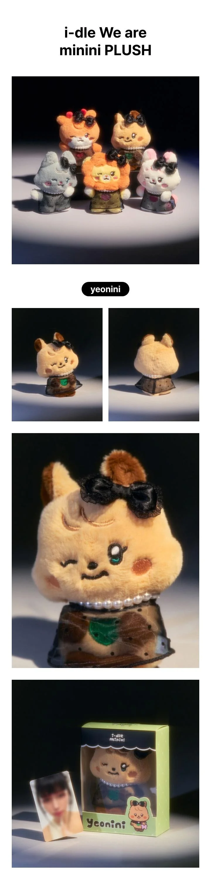 I-DLE - [WE ARE] Pop-Up MD minini Plush