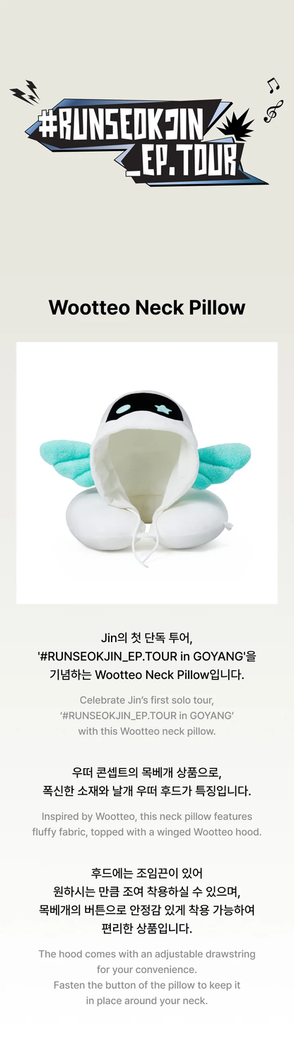 *PRE-ORDER* BTS JIN -  [#RUNSEOKJIN_EP.TOUR] Neck Pillow