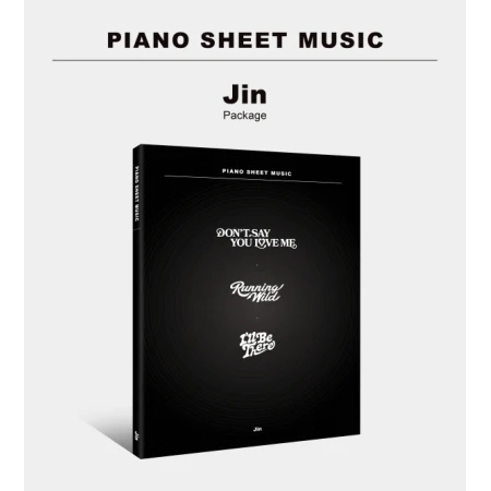 *PRE-ORDER* BTS JIN - Piano Sheet Music Package