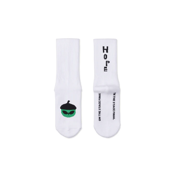 *PRE-ORDER* J-HOPE - [Hope on the Stage Final] White Socks