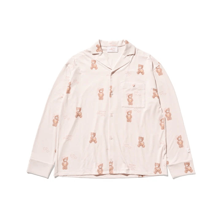 *PRE-ORDER* BTS JIN - GELATO PIQUE MEETS JIN BEAR PATTERN SHIRT