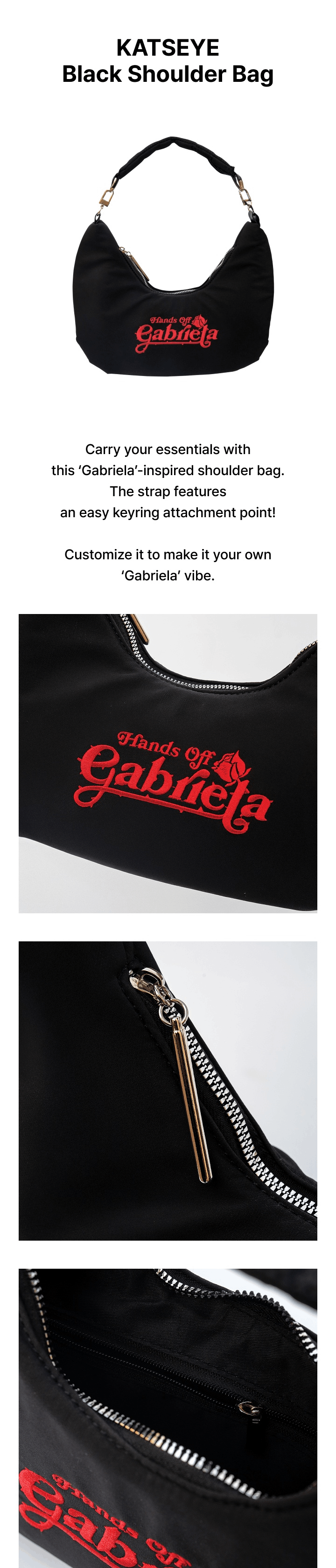 KATSEYE - 'Gabriela' Shoulder Bag