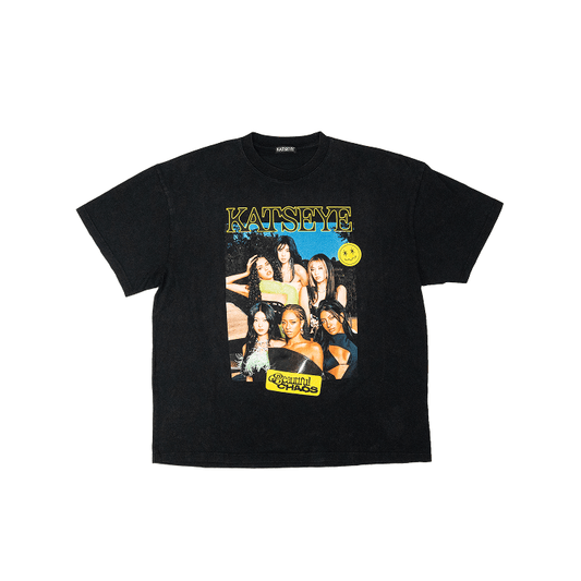 KATSEYE - 'Beautiful Chaos' S/S Black T-Shirt