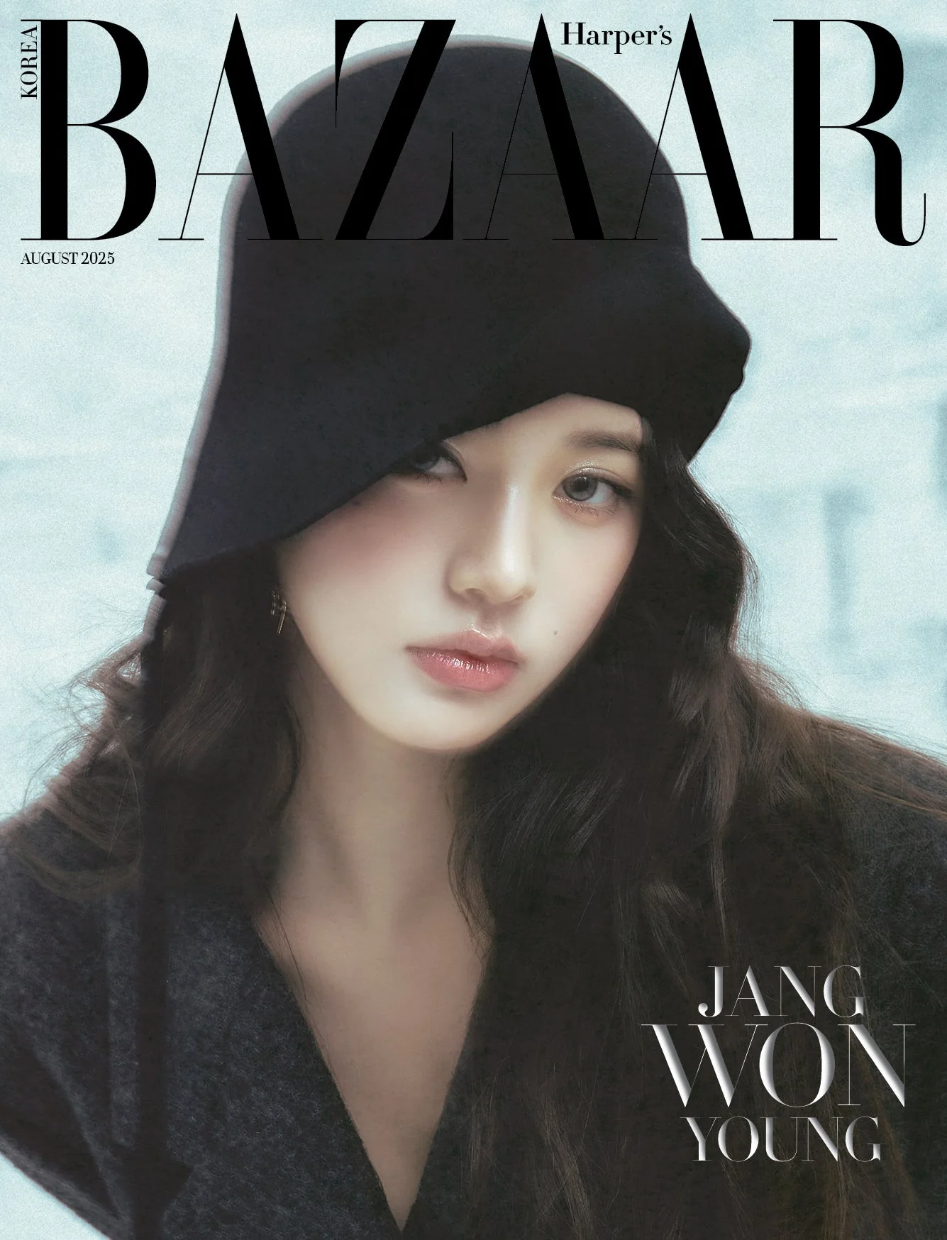 HARPER'S BAZAAR KOREA AUGUST 2025 ISSUE (Cover: IVE Wonyoung)