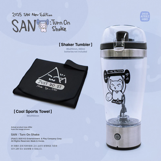 *PRE-ORDER* ATEEZ - SAN 2025 HBD: Turn On Shake