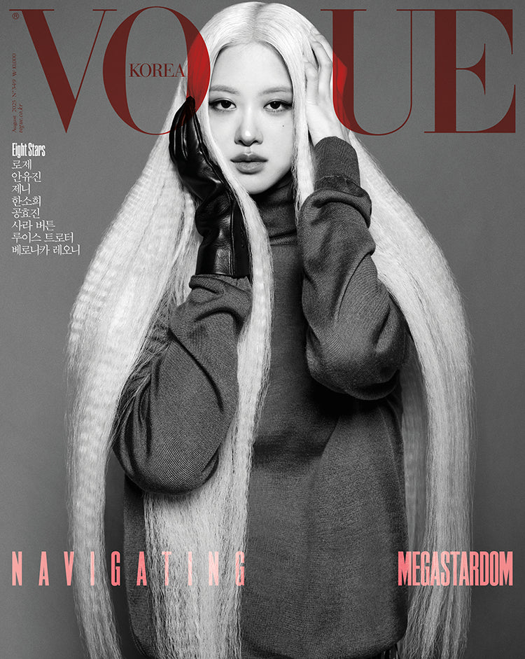 *PRE-ORDER* VOGUE KOREA AUGUST 2025 ISSUE (Cover: BLACKPINK ROSÉ)