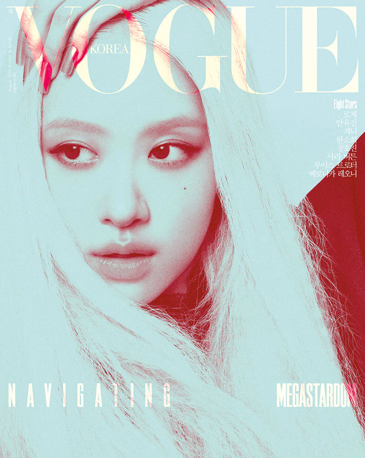 *PRE-ORDER* VOGUE KOREA AUGUST 2025 ISSUE (Cover: BLACKPINK ROSÉ)