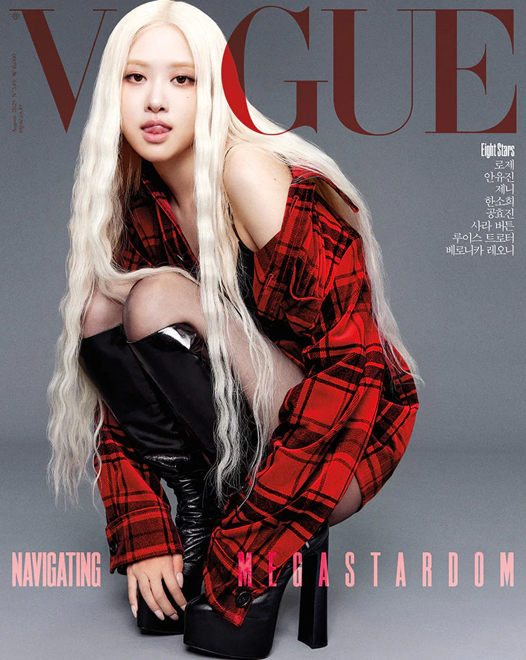 *PRE-ORDER* VOGUE KOREA AUGUST 2025 ISSUE (Cover: BLACKPINK ROSÉ)