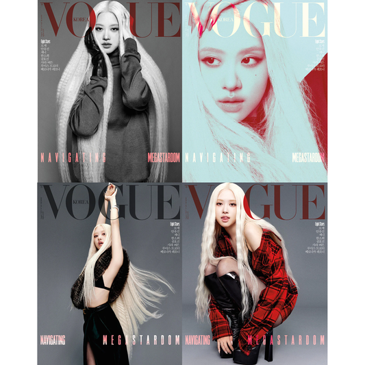 *PRE-ORDER* VOGUE KOREA AUGUST 2025 ISSUE (Cover: BLACKPINK ROSÉ)
