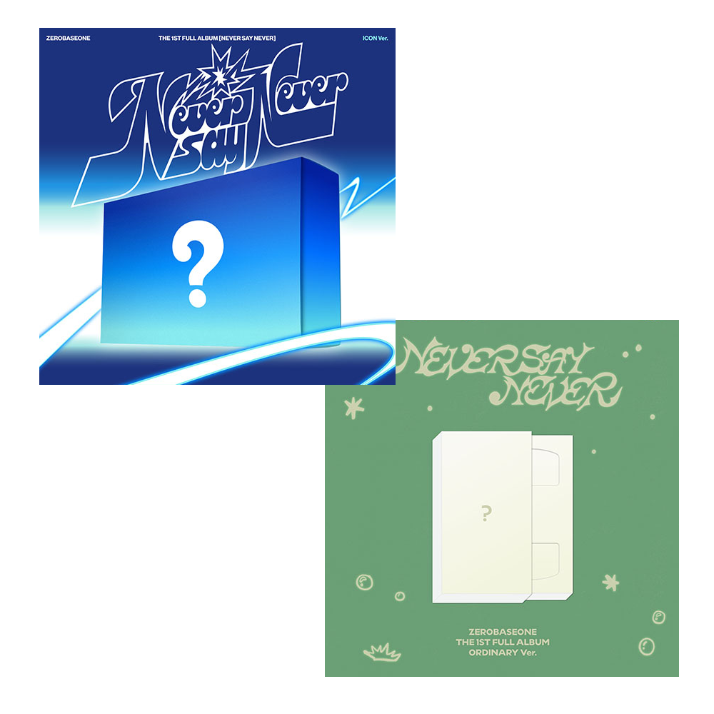 *PRE-ORDER* ZEROBASEONE - NEVER SAY NEVER (1st Studio Album) [Photobook Ver.]