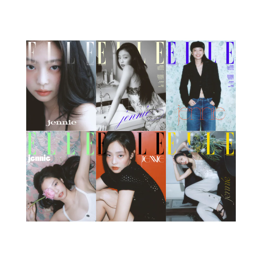 ELLE KOREA AUGUST 2025 SPECIAL EDITION ISSUE (Cover: Blackpink Jennie)