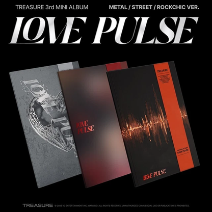 TREASURE - LOVE PULSE (3rd Mini Album)