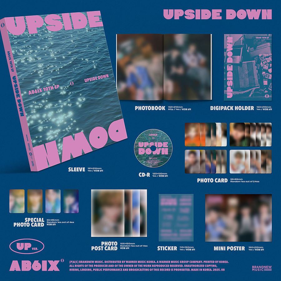 AB6IX - UPSIDE DOWN (10th Mini Album) [Photobook Ver.]