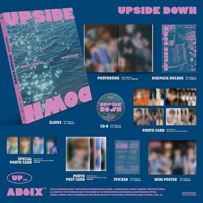AB6IX - UPSIDE DOWN (10th Mini Album) [Photobook Ver.]