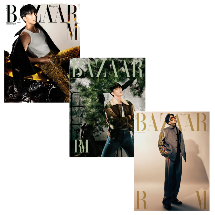 *PRE-ORDER* HARPER'S BAZAAR  SEPTEMBER 2025 ISSUE (Cover: BTS RM)
