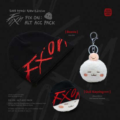 *PRE-ORDER* ATEEZ - Mingi 2025 HBD New Edition Fix On : Alt Acc Pack