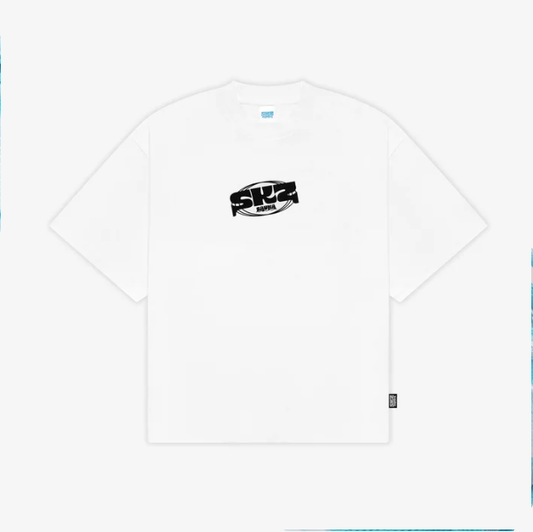*PRE-ORDER* STRAY KIDS - SKZ SAUNA 2025 Pop-Up Oversized White T-Shirt