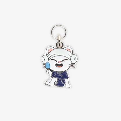 *PRE-ORDER* STRAY KIDS - SKZ SAUNA 2025 Pop-Up Key Holder Charm