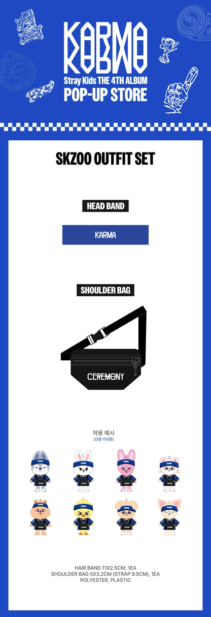 *PRE-ORDER* STRAY KIDS - KARMA Pop-Up SKZOO Outfit Set